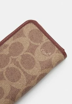 Coach COATED SIGNATURE SMALL ZIP AROUND CARD CASE - Wallet - Tan Rust 7 Coach COATED SIGNATURE SMALL ZIP AROUND CARD CASE - Wallet - Tan Rust -Coach Shop 0010db44e60842248fd52144b61fd7ef