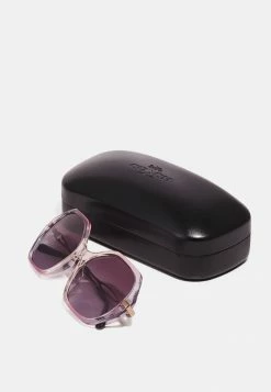 Coach Sunglasses - Gradient Transparent Violet 6 Coach Sunglasses - Gradient Transparent Violet -Coach Shop 0217de490e1b49f7947edd7e3f5412dd