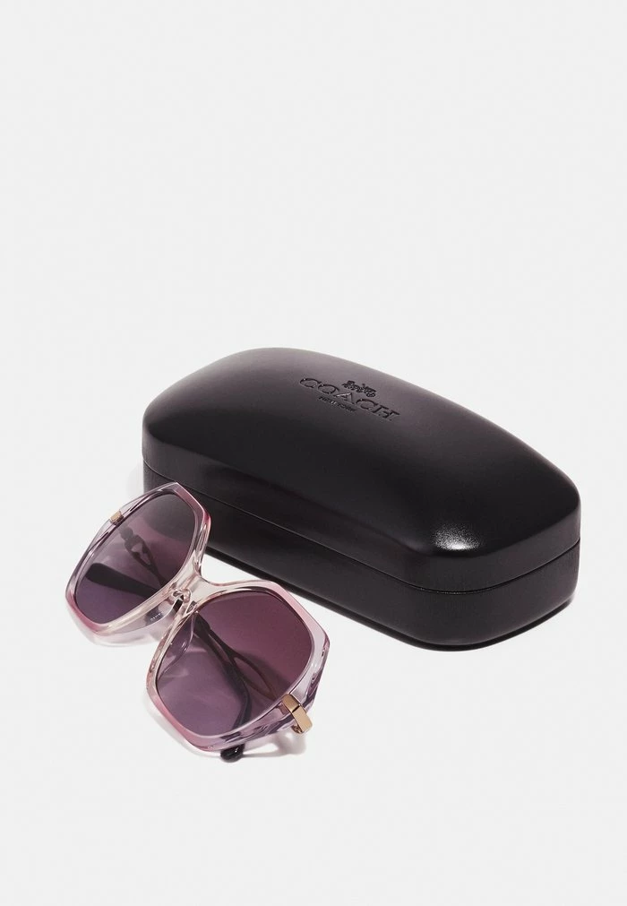 Coach Sunglasses - Gradient Transparent Violet 3 Coach Sunglasses - Gradient Transparent Violet - Image 3
