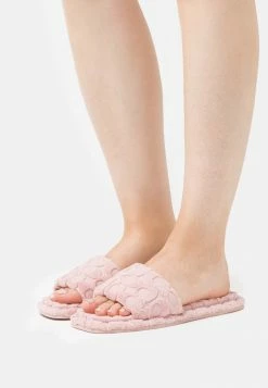 Coach BRIDGETT TERRY CLOTH - Slippers - Carnation