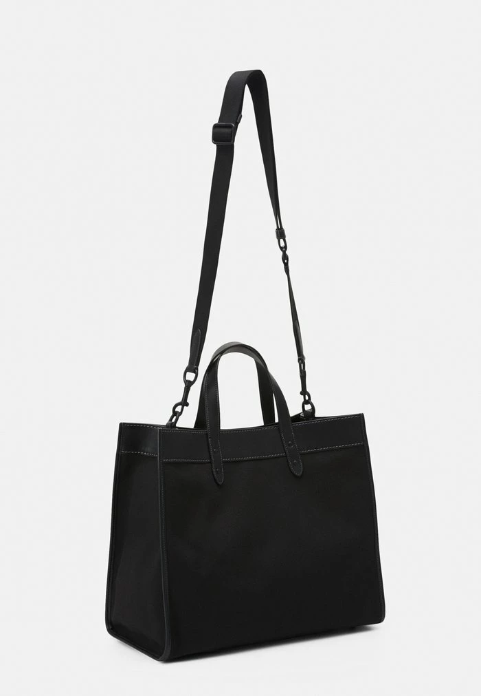 Coach FIELD TOTE WITH BADGE UNISEX - Tote Bag - Black 2 Coach FIELD TOTE WITH BADGE UNISEX - Tote Bag - Black - Image 2