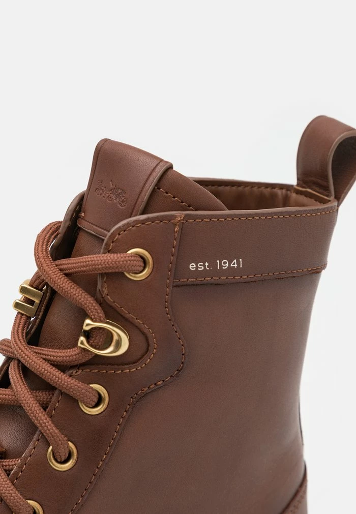 Coach CITYSOLE BURNISHED - Lace-up Ankle Boots - Saddle 6 Coach CITYSOLE BURNISHED - Lace-up Ankle Boots - Saddle - Image 6