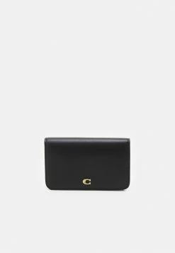 Coach SLIM CARD CASE - Business Card Holder - Black