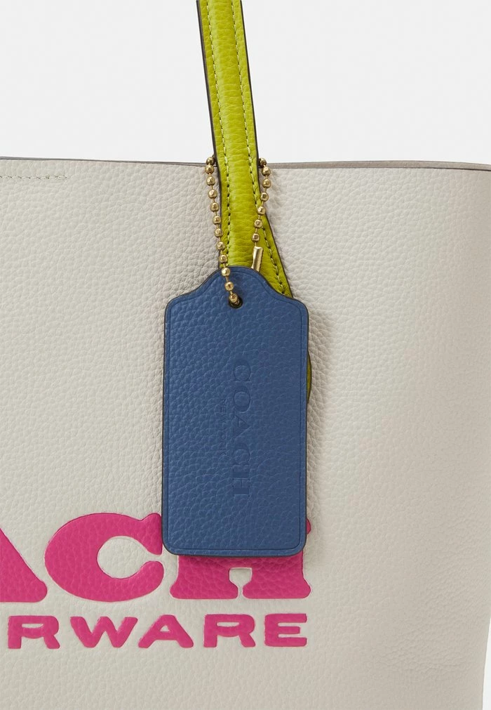 Coach COLORBLOCK KIA TOTE - Handbag - Chalk Multi 5 Coach COLORBLOCK KIA TOTE - Handbag - Chalk Multi - Image 5