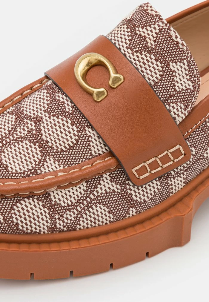 Coach LEAH LOAFER - Slip-ons - Cocoa/burnished Amber 7 Coach LEAH LOAFER - Slip-ons - Cocoa/burnished Amber - Image 7