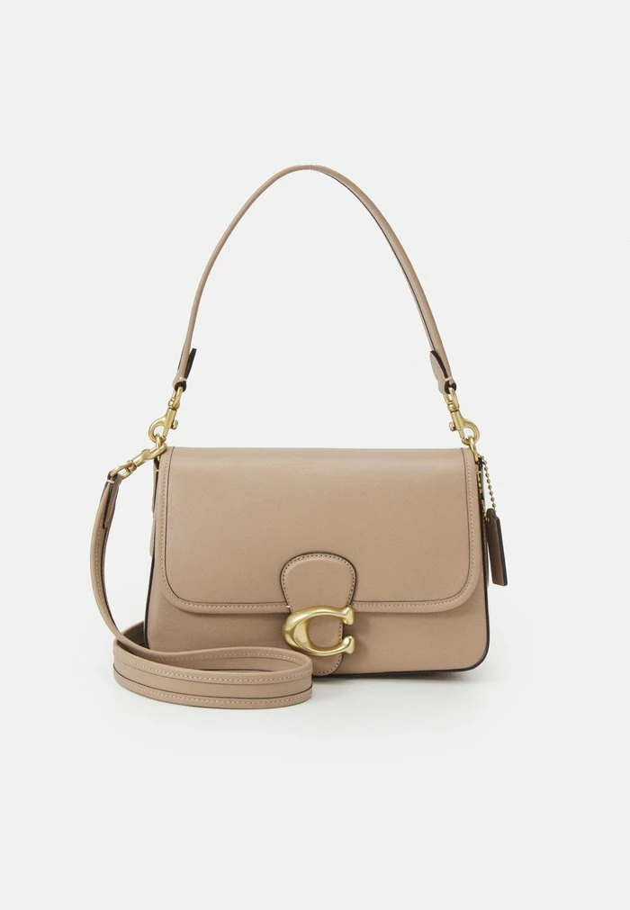 Coach SHOULDER - Handbag - Taupe 1 Coach SHOULDER - Handbag - Taupe