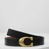 Coach SCULPTED REVERSIBLE BELT - Belt - Saddle