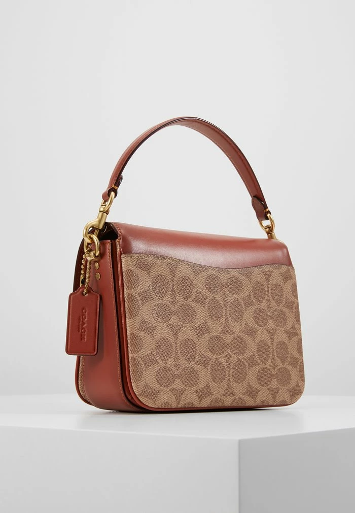 Coach COATED SIGNATURE CASSIE CROSSBODY - Handbag - Tan Rust 3 Coach COATED SIGNATURE CASSIE CROSSBODY - Handbag - Tan Rust - Image 3