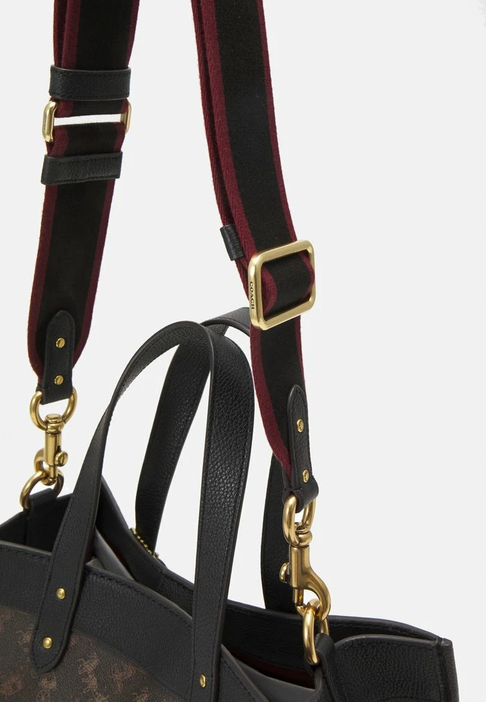 Coach HORSE AND CARRIAGE TOTE - Handbag - Black/brown 5 Coach HORSE AND CARRIAGE TOTE - Handbag - Black/brown - Image 5