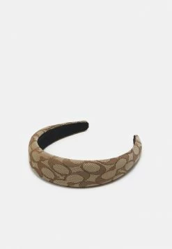 Coach SIGNATURE HEADBAND - Hair Styling Accessory - Khaki