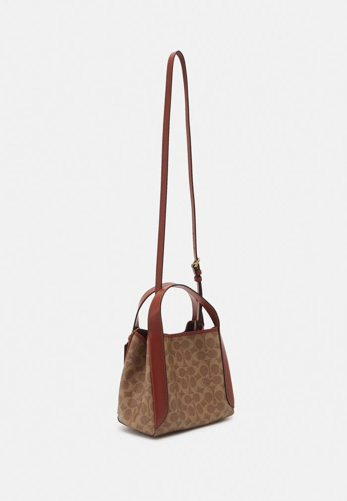 Coach COATED SIGNATURE HADLEY HOBO - Handbag - Tan Rust 2 Coach COATED SIGNATURE HADLEY HOBO - Handbag - Tan Rust - Image 2