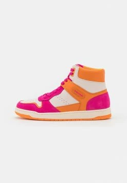 Coach High-top Trainers - Bright Fuchsia/chalk