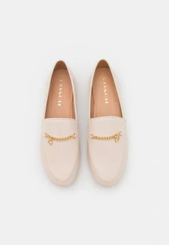 Coach HANNA LOAFER - Slip-ons - Chalk -Coach Shop 161ac5866c7e400f982fbe1b19d1f823