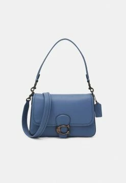 Coach SOFT SHOULDER - Handbag - Washed Chambray