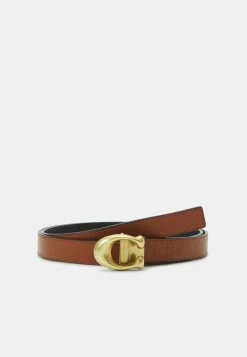 Coach BELT - Belt - Black/saddle
