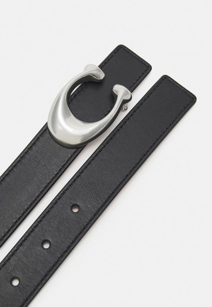 Coach SCULPTED REVERSIBLE BELT - Belt - Black/red 3 Coach SCULPTED REVERSIBLE BELT - Belt - Black/red - Image 3