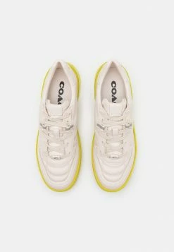 Coach CITYSOLE COURT QUILTED - Trainers - Chalk/keylime -Coach Shop 1f2058bea0e9474395e7e426dfe8df5c