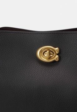 Coach POLISHED PEBBLE WILLOW SHOULDER BAG - Handbag - Black 13 Coach POLISHED PEBBLE WILLOW SHOULDER BAG - Handbag - Black -Coach Shop 20c0dea5a6b7474ba351b86e1b72fc82
