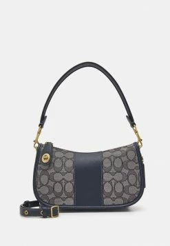 Coach ORIGINALS SIGNATURE SWINGER - Handbag - Midnight Navy