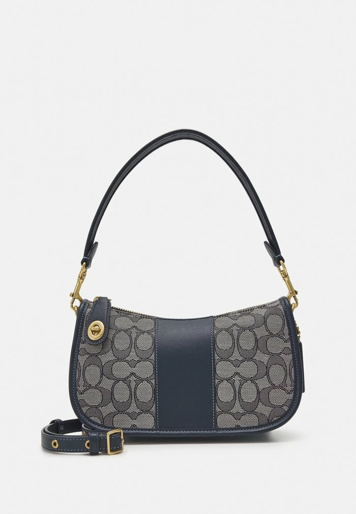 Coach ORIGINALS SIGNATURE SWINGER - Handbag - Midnight Navy 1 Coach ORIGINALS SIGNATURE SWINGER - Handbag - Midnight Navy