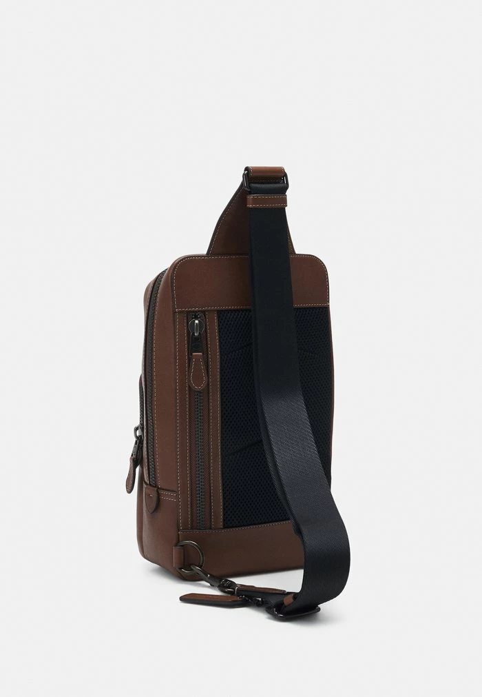 Coach GOTHAM PACK IN UNISEX - Across Body Bag - Dark Saddle 2 Coach GOTHAM PACK IN UNISEX - Across Body Bag - Dark Saddle - Image 2