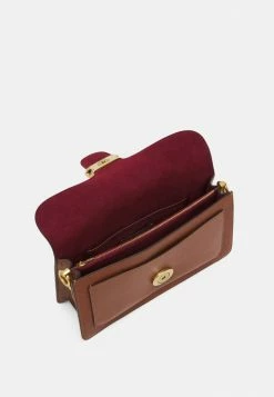 Coach POLISHED TABBY SHOULDER BAG - Handbag - Saddle -Coach Shop 29213d9dd4ac407b8260dccd2ba779b4