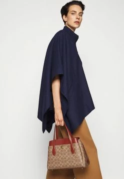 Coach SIGNATURE LORA CARRYALL - Handbag - Tan Rust