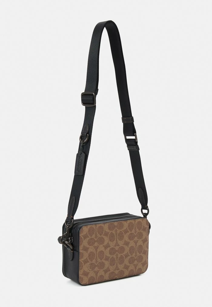 Coach CHARTER CROSSBODY IN SIGNATURE - Across Body Bag - Tan 2 Coach CHARTER CROSSBODY IN SIGNATURE - Across Body Bag - Tan - Image 2