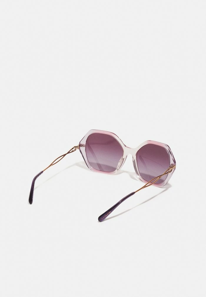 Coach Sunglasses - Gradient Transparent Violet 2 Coach Sunglasses - Gradient Transparent Violet - Image 2