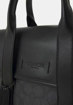 Coach SIGNATURE GOTHAM PORTFOLIO UNISEX - Laptop Bag - Charcoal/black -Coach Shop 2d02ab6fa5a14a439dc3fdebccc02a3f