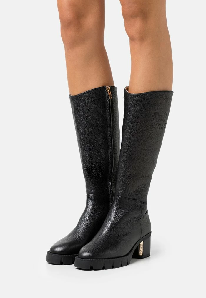 Coach CINDY BOOT - Platform Boots - Black 1 Coach CINDY BOOT - Platform Boots - Black