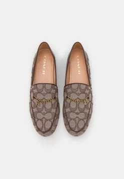 Coach HANNA LOAFER - Slip-ons - Oak/maple -Coach Shop 2e42439edf6d4579a4b88fa3d3094efd