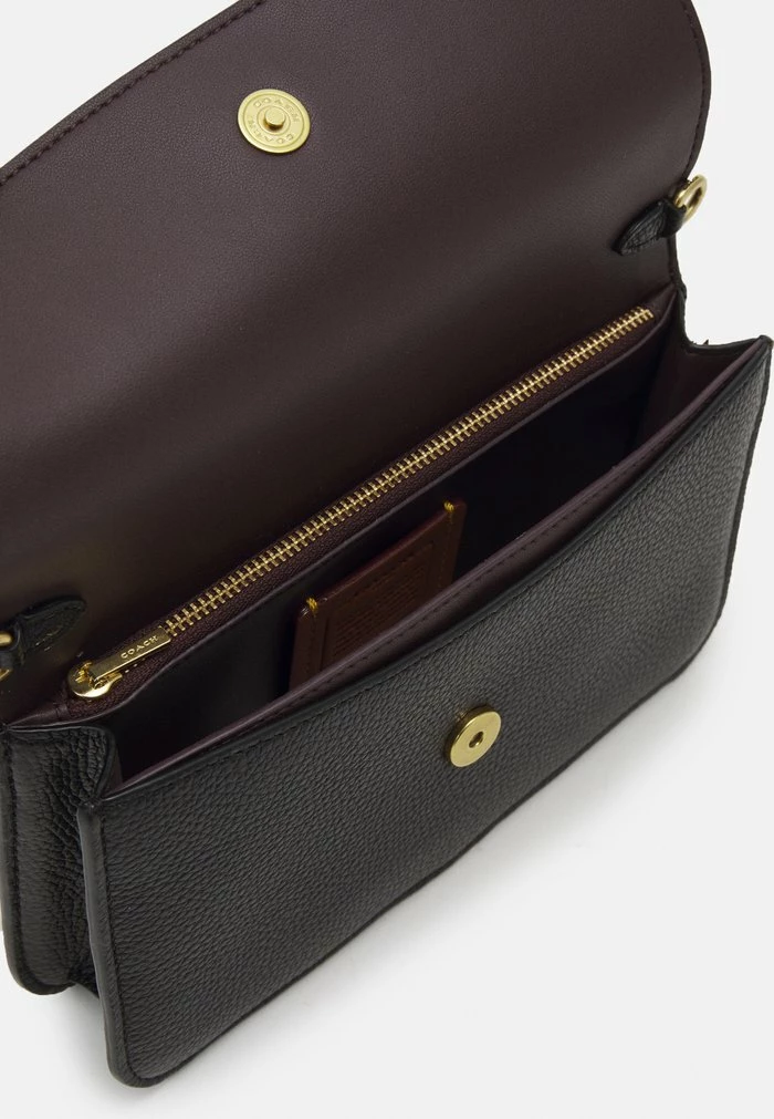 Coach POLISHED PEBBLE HAYDEN CROSSBODY - Across Body Bag - Black 3 Coach POLISHED PEBBLE HAYDEN CROSSBODY - Across Body Bag - Black - Image 3