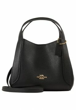 Coach POLISHED PEBBLE HADLEY HOBO - Handbag - Black -Coach Shop 318a55a1b0fe46bbbdac499da9c951b6