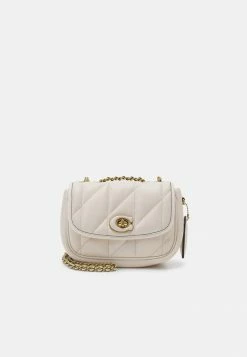 Coach QUILTED PILLOW MADISON SHOULDER BAG - Handbag - Chalk