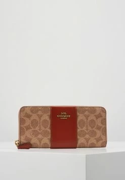 Coach Wallet - Tan/black