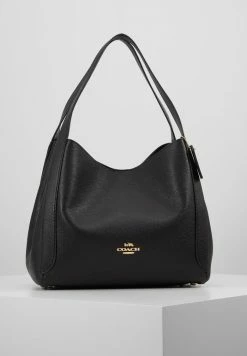 Coach POLISHED HADLEY - Handbag - Black