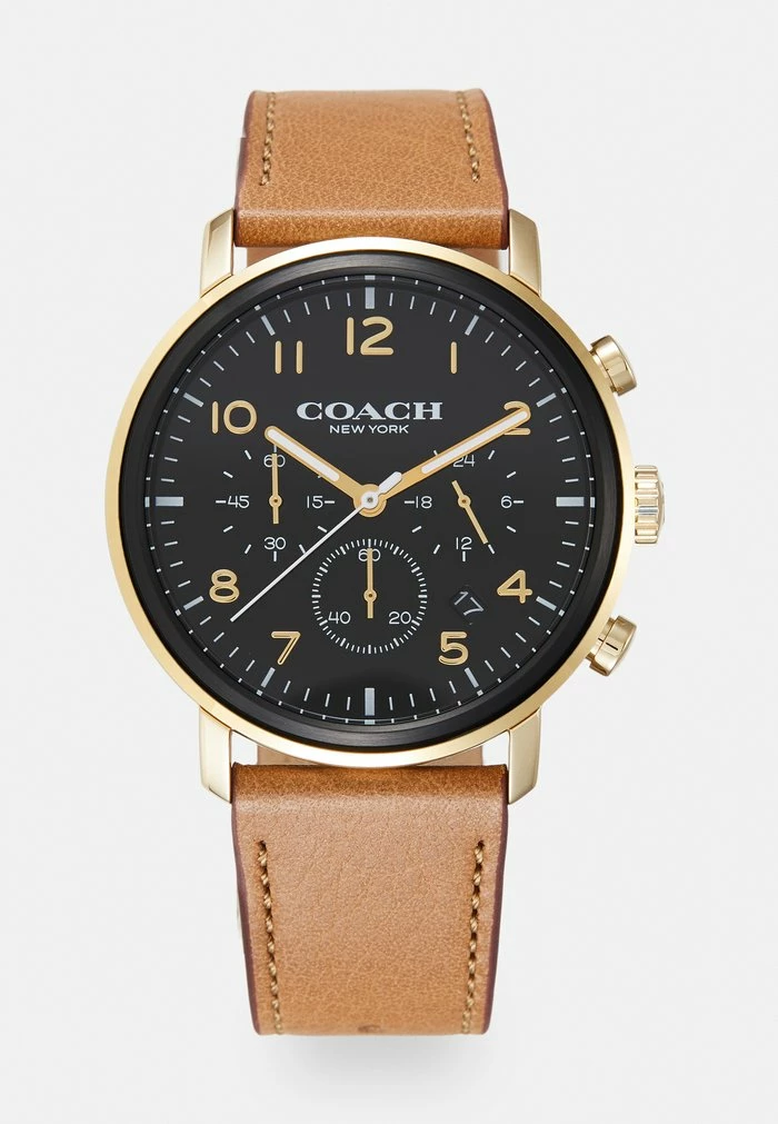 Coach HARRISON - Chronograph Watch - Brown/black 1 Coach HARRISON - Chronograph Watch - Brown/black