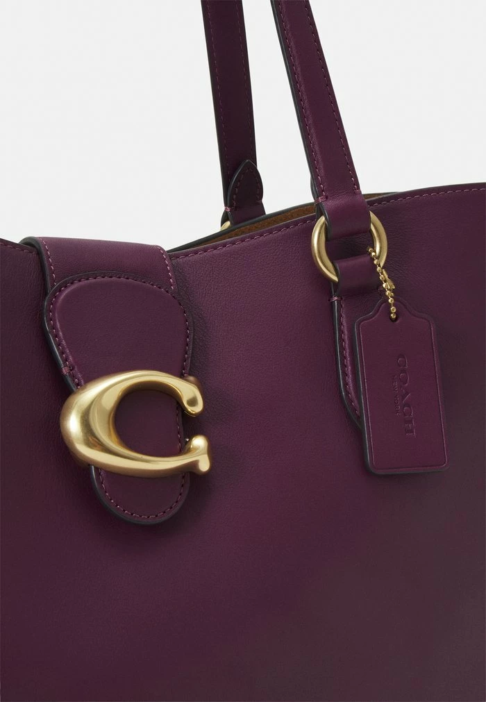 Coach THEO TOTE - Tote Bag - Deep Berry 5 Coach THEO TOTE - Tote Bag - Deep Berry - Image 5