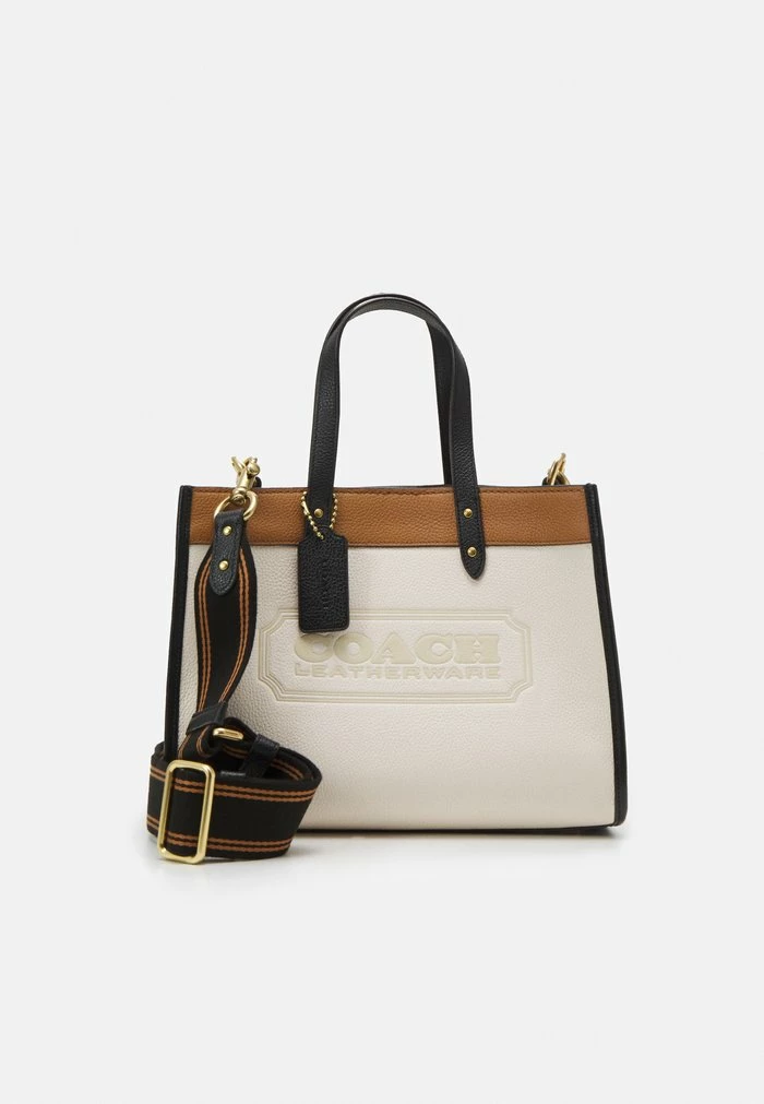 Coach COLORBLOCK BADGE FIELD TOTE - Handbag - Chalk/multi 2 Coach COLORBLOCK BADGE FIELD TOTE - Handbag - Chalk/multi - Image 2
