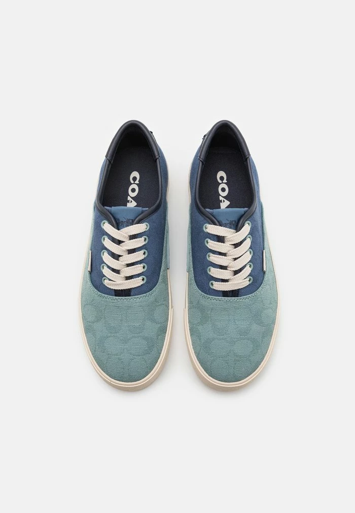 Coach LACE UP SKATE - Trainers - Light Blue / Dark Blue 4 Coach LACE UP SKATE - Trainers - Light Blue / Dark Blue - Image 4