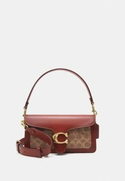 Coach SIGNATURE TABBY SHOULDER BAG - Handbag - Tan Rust