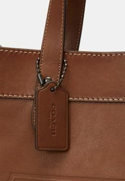 Coach FIELD TOTE IN SPORT CALF WITH BADGE - Tote Bag - Dark Saddle 11 Coach FIELD TOTE IN SPORT CALF WITH BADGE - Tote Bag - Dark Saddle -Coach Shop 3c0b17af9d1f4dfe887b02c7729e61de