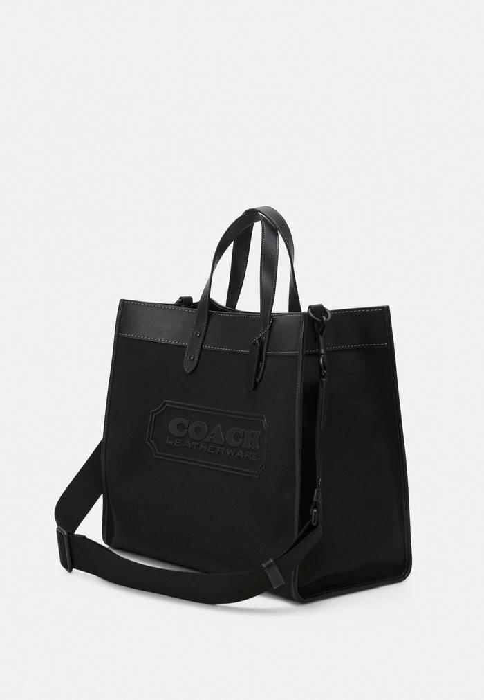 Coach FIELD TOTE WITH BADGE UNISEX - Tote Bag - Black 5 Coach FIELD TOTE WITH BADGE UNISEX - Tote Bag - Black - Image 5