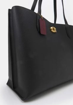 Coach WILLOW TOTE - Handbag - Black -Coach Shop 40fb1f2ed63d4c3fbe565163d6e79cc8