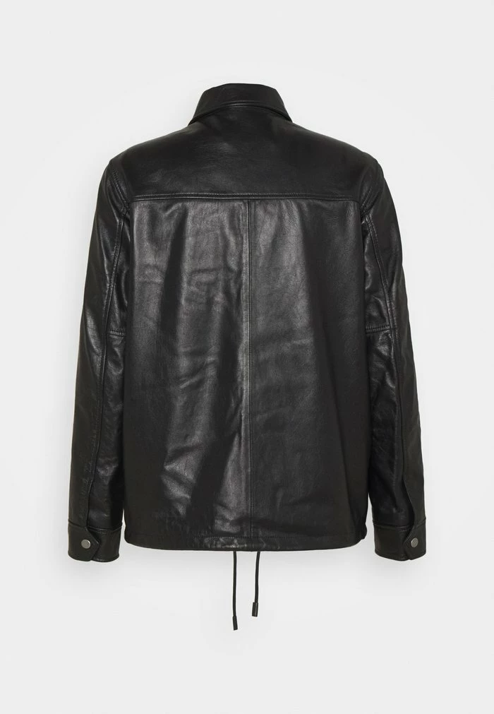 Coach POCKET JACKET - Leather Jacket - Black 2 Coach POCKET JACKET - Leather Jacket - Black - Image 2