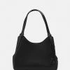 Coach PEBBLE ARCHIVAL EDIE - Handbag - Black