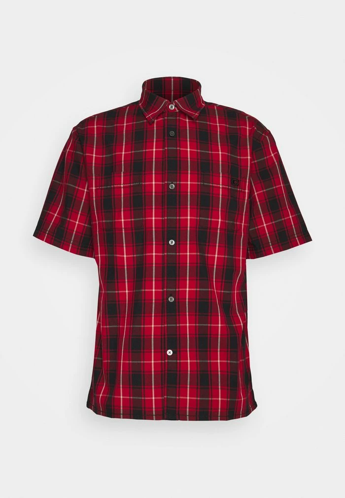 Coach PLAID SHORT SLEEVE SHIRT - Shirt - Red 1 Coach PLAID SHORT SLEEVE SHIRT - Shirt - Red
