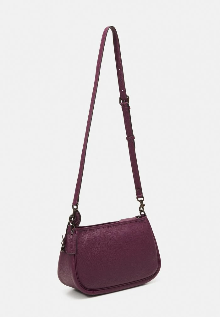 Coach SOFT PEBBLE - Across Body Bag - Deep Berry 2 Coach SOFT PEBBLE - Across Body Bag - Deep Berry - Image 2