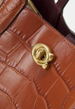 Coach EMBOSSED WILLOW TOTE - Handbag - Ginger -Coach Shop 47ebb0b0b0b04978982efddf3f4ab7de